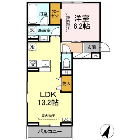 ビラフランカの間取り