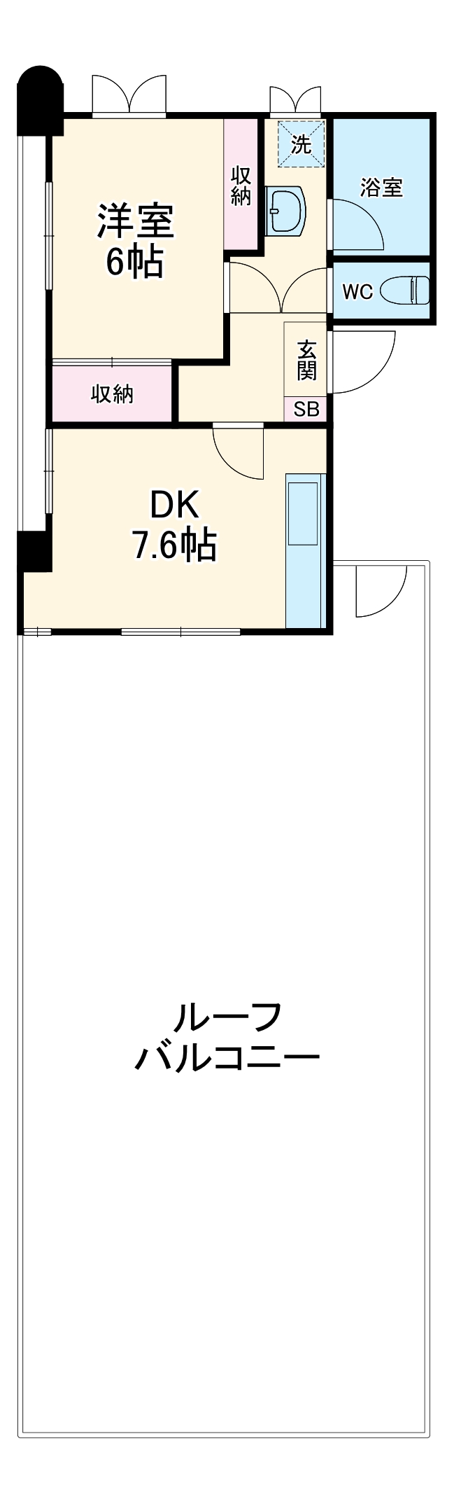 MAX橘ビルの間取り