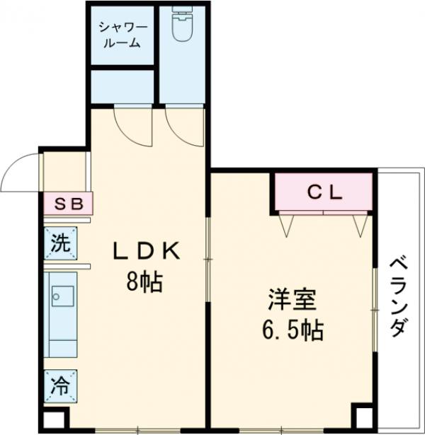 第1マンションよしのの間取り