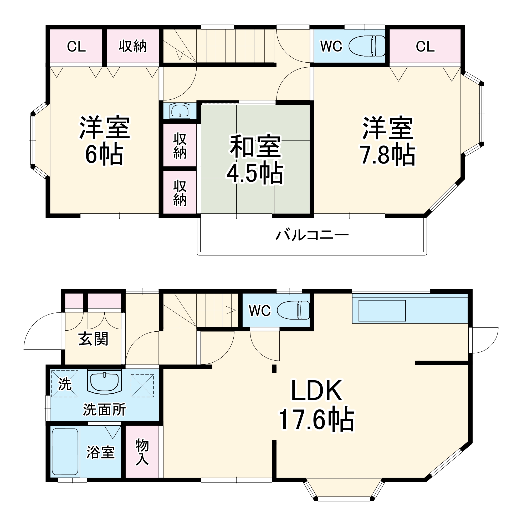 Y4HOUSEの間取り