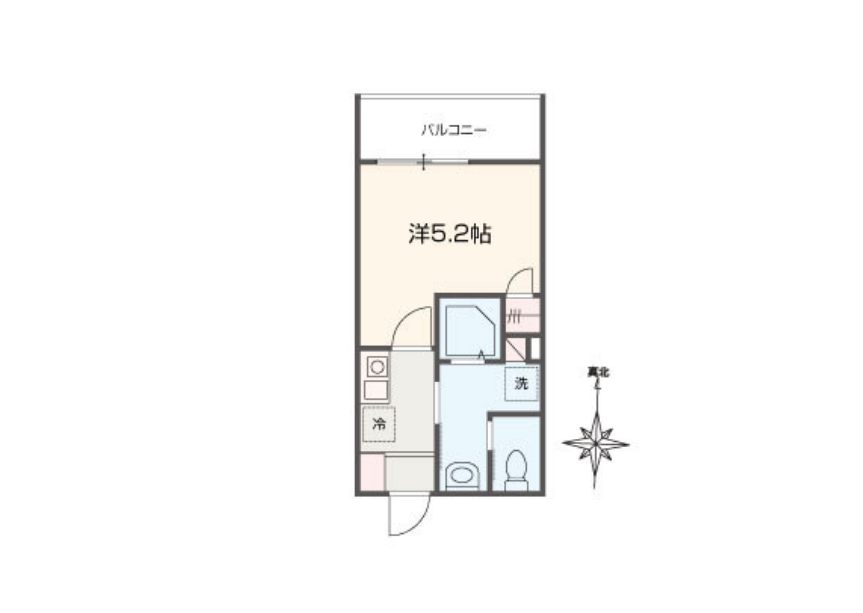 MELDIA新秋津の間取り