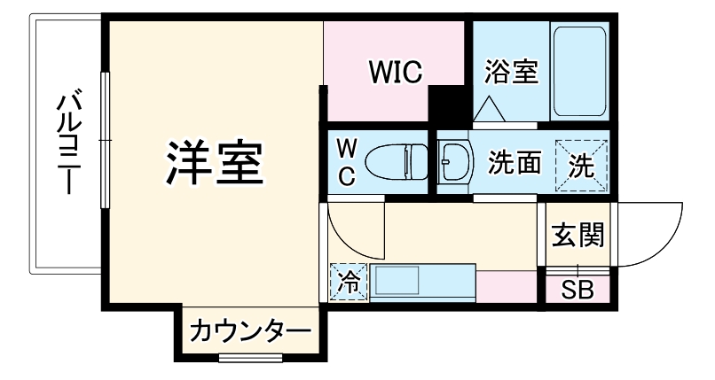 チャーリーズハウス港南中央の間取り
