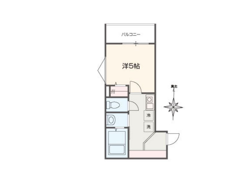 MELDIA新秋津の間取り