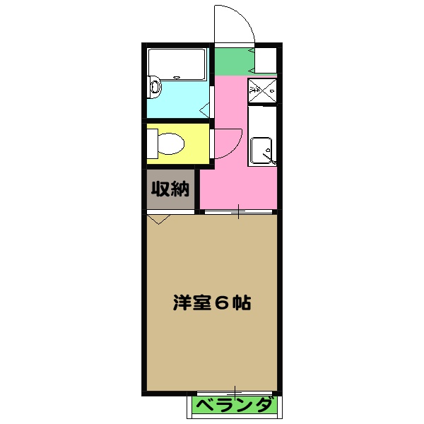 エスエスハイムの間取り