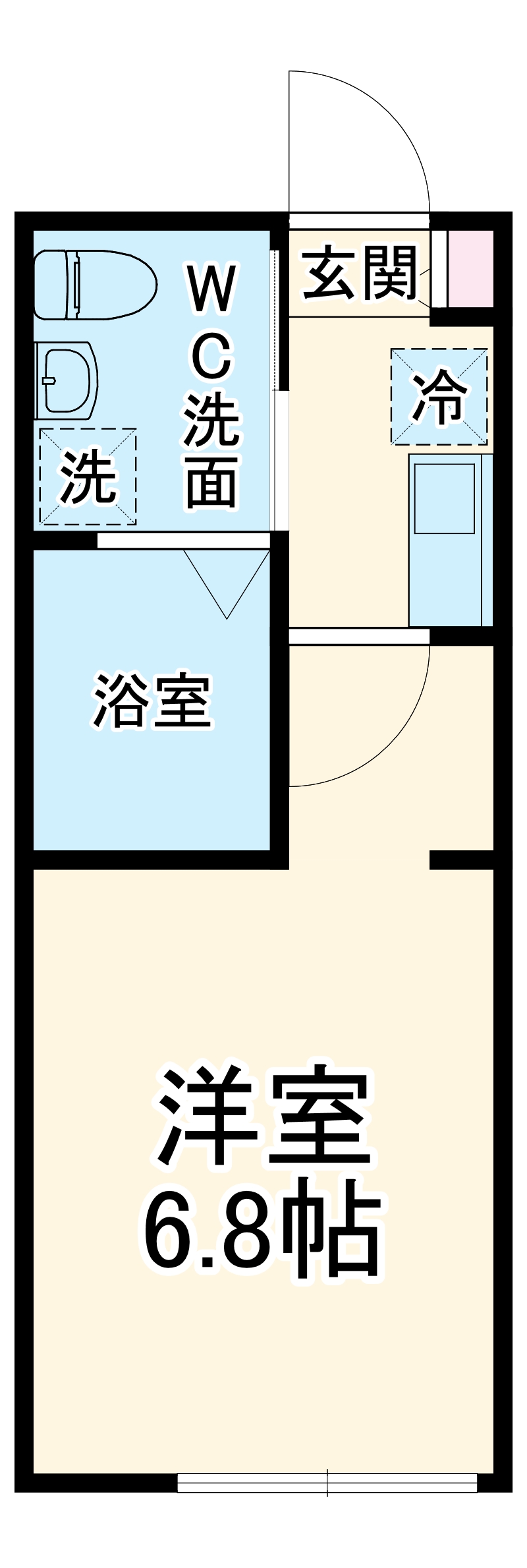 MAYHILLS横濱の間取り