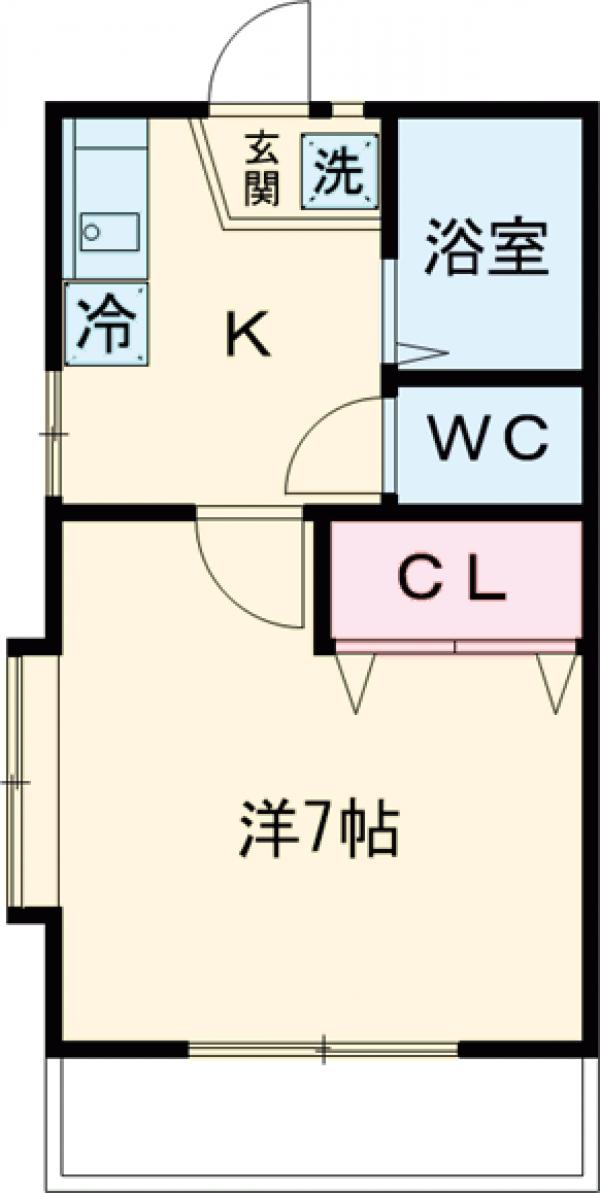 カームハイツ恋ヶ窪5の間取り