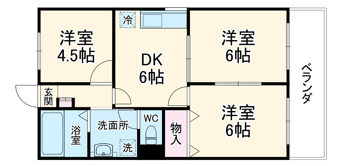 佐々木ビルの間取り