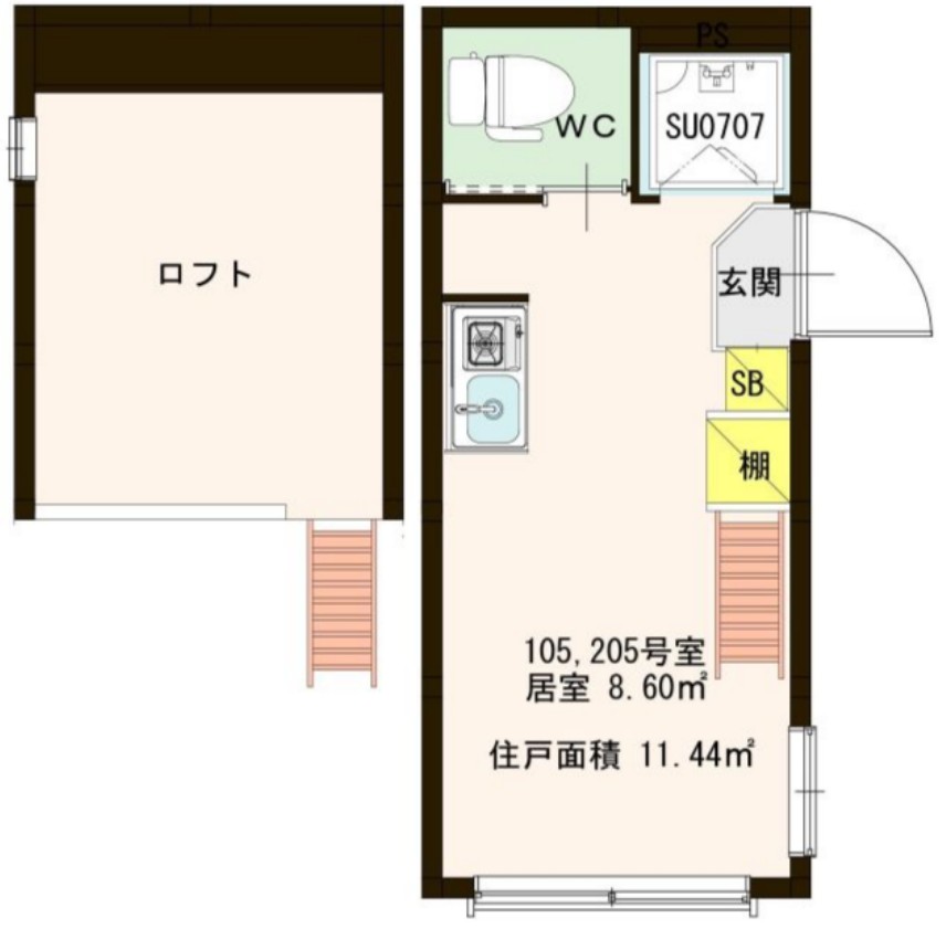 L’Atelierの間取り