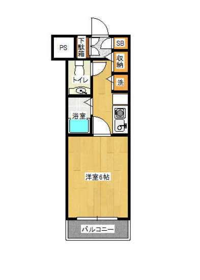 マグノリア箕面の間取り