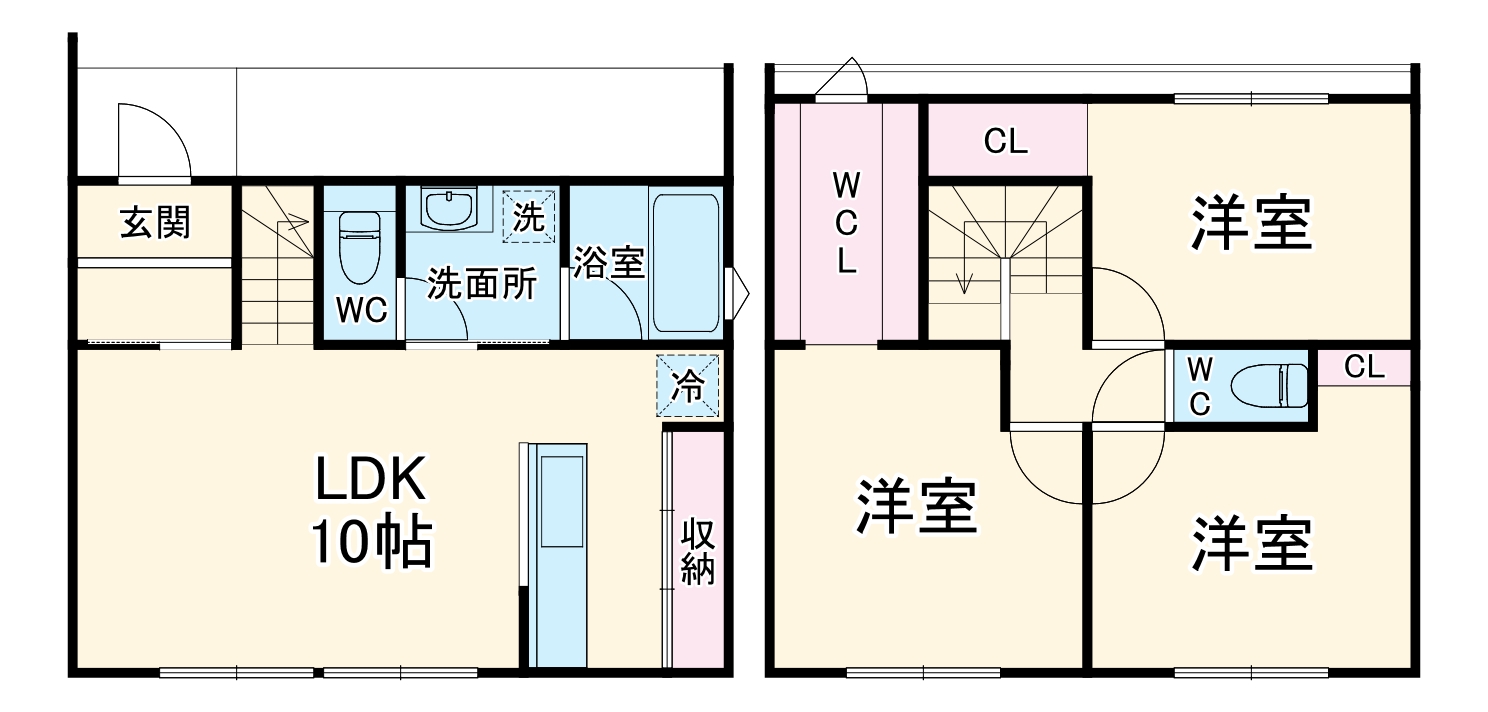 コロニーKの間取り