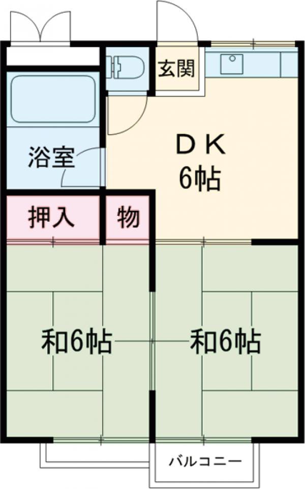 メゾン本篠の間取り