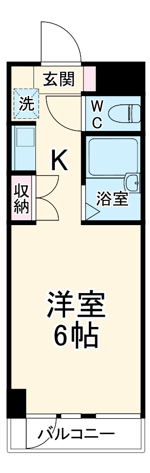 第二コスモ大和 B棟の間取り