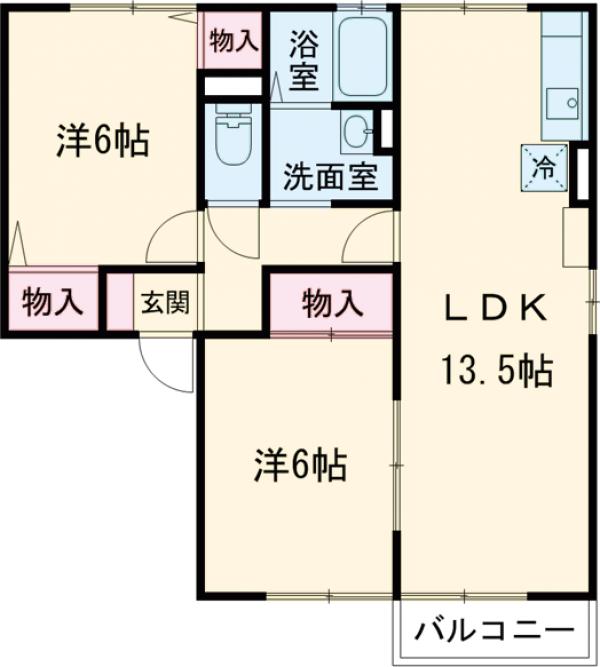 ハイム・サンシャインの間取り