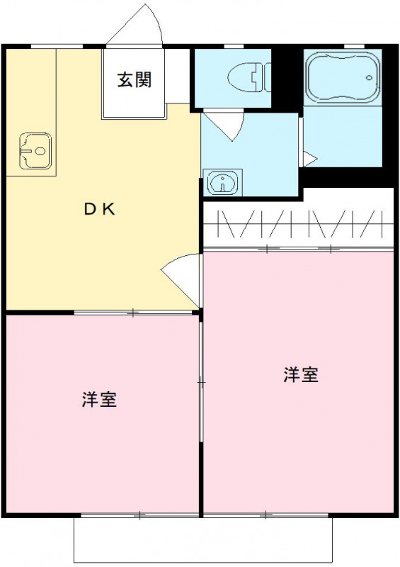 サンライフシバサキの間取り