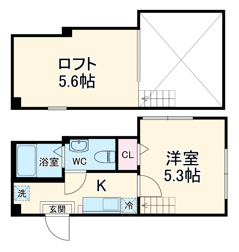 メゾンド・オハナの間取り