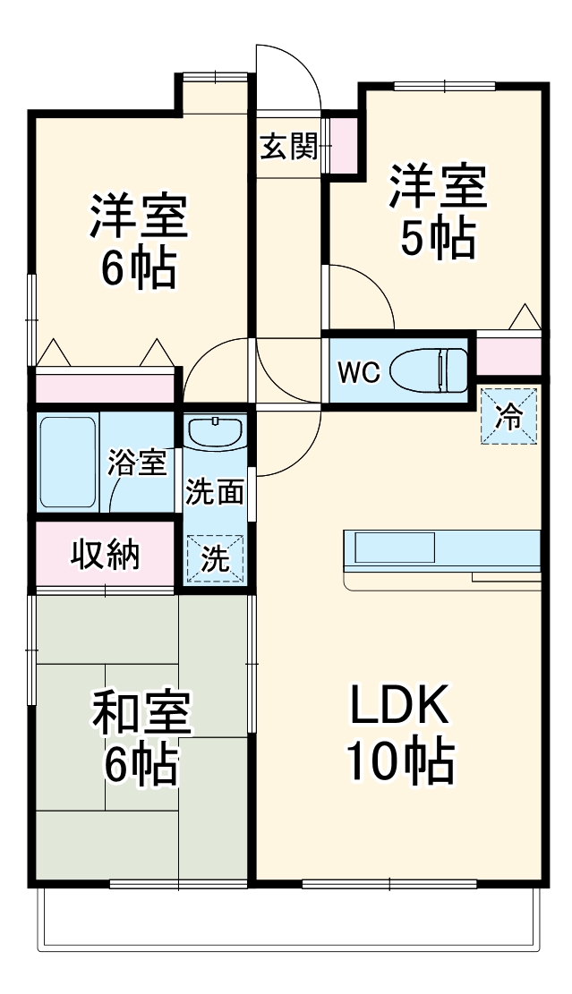 アストリアⅡの間取り