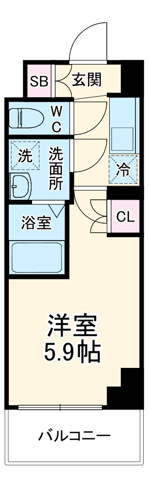 アーバンパーク北戸田の間取り