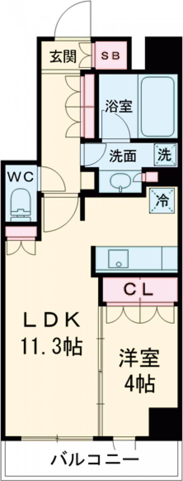 Primal両国の間取り