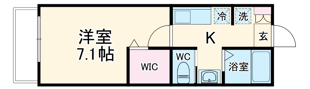 エムズシャトーⅡの間取り