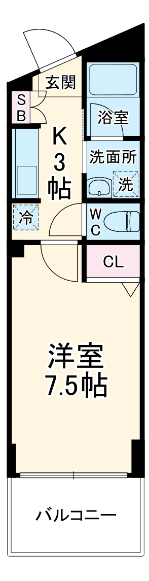 スターダスト柿生の間取り