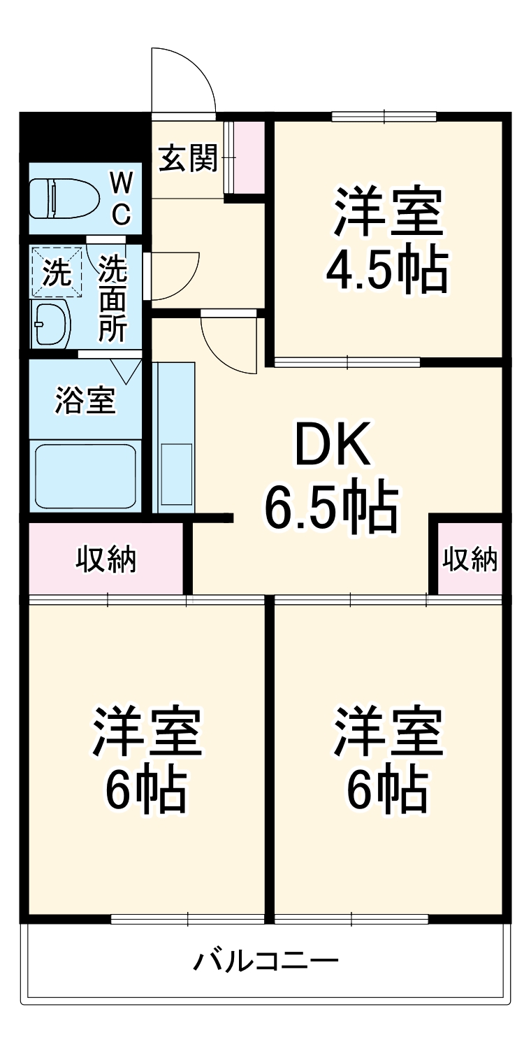 パークマンション上尾の間取り