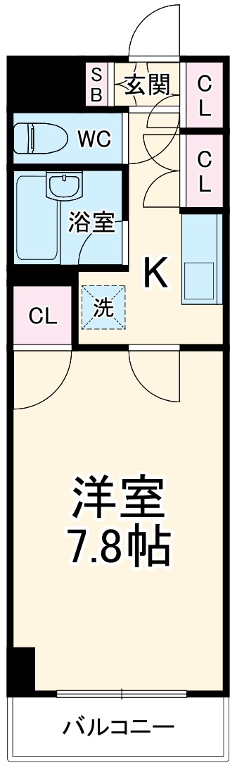 メルベーユ・マツダの間取り