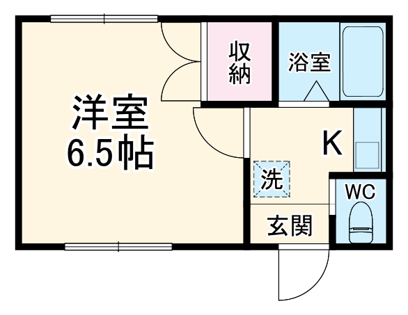 カーサⅡの間取り