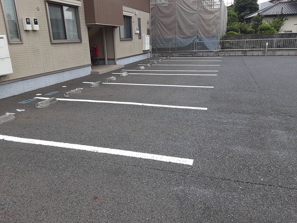 4/14 駐車場