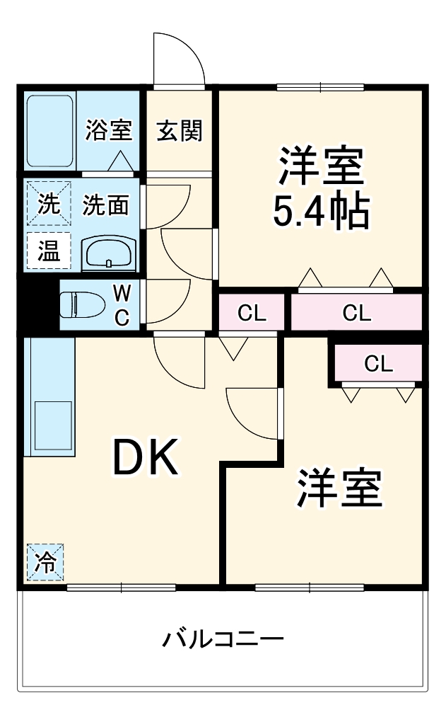 パルティールⅡの間取り