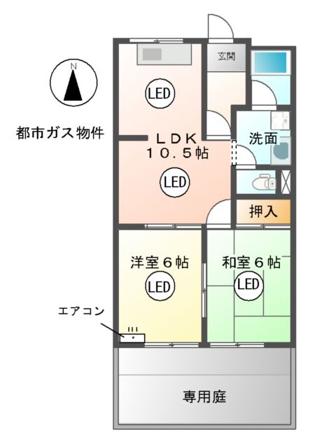 エル アスカの間取り