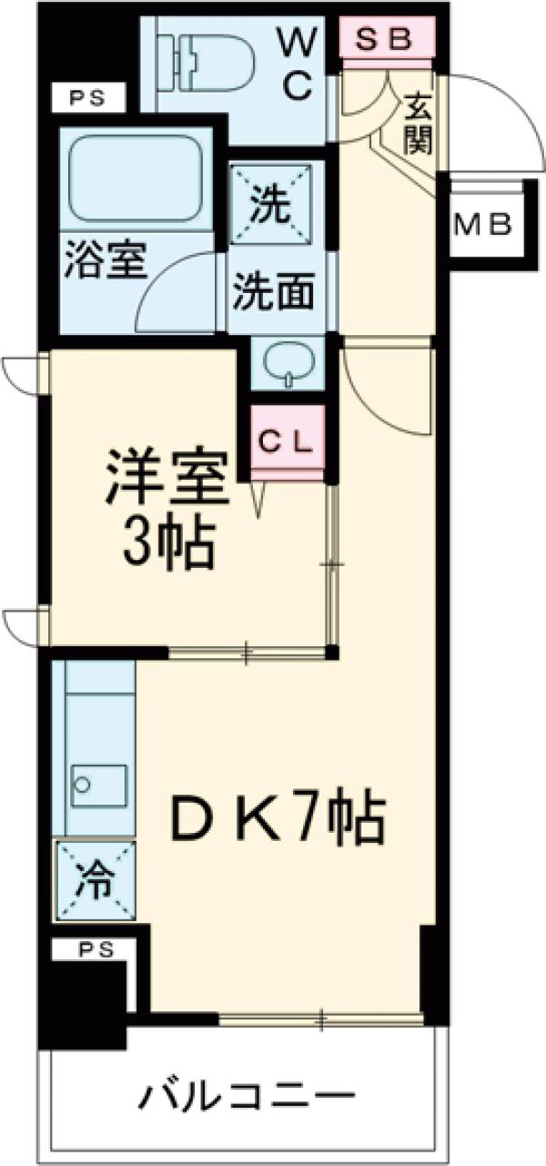 SHOKEN Residence西馬込の間取り