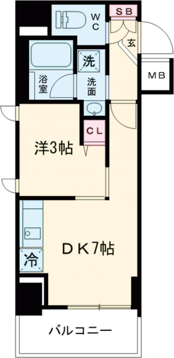 SHOKEN Residence西馬込の間取り