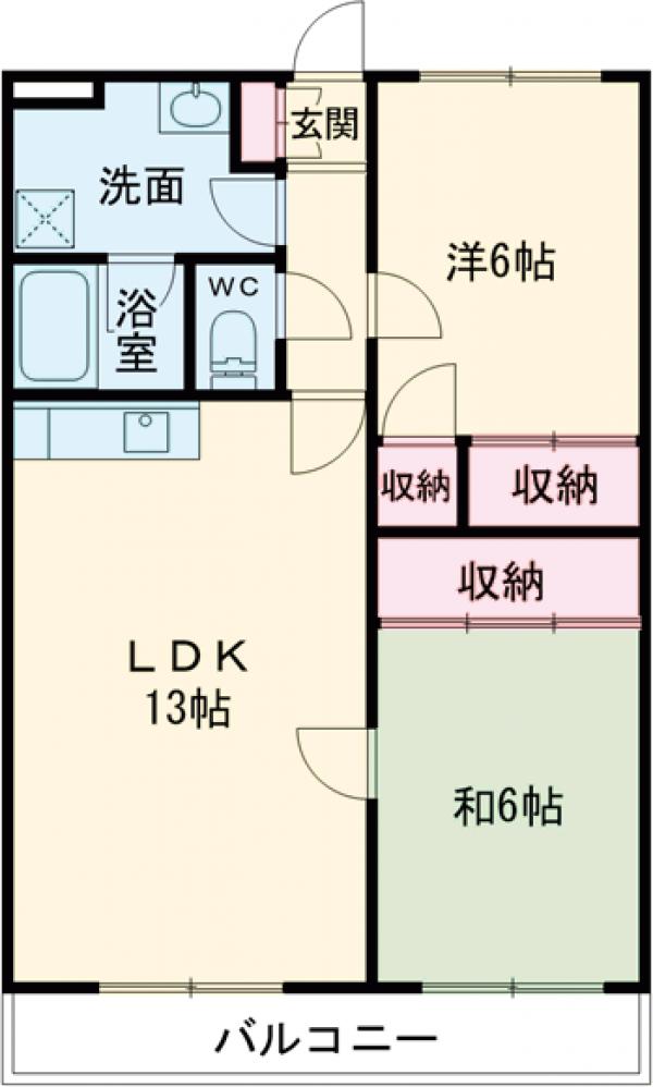 エーデルハイムの間取り