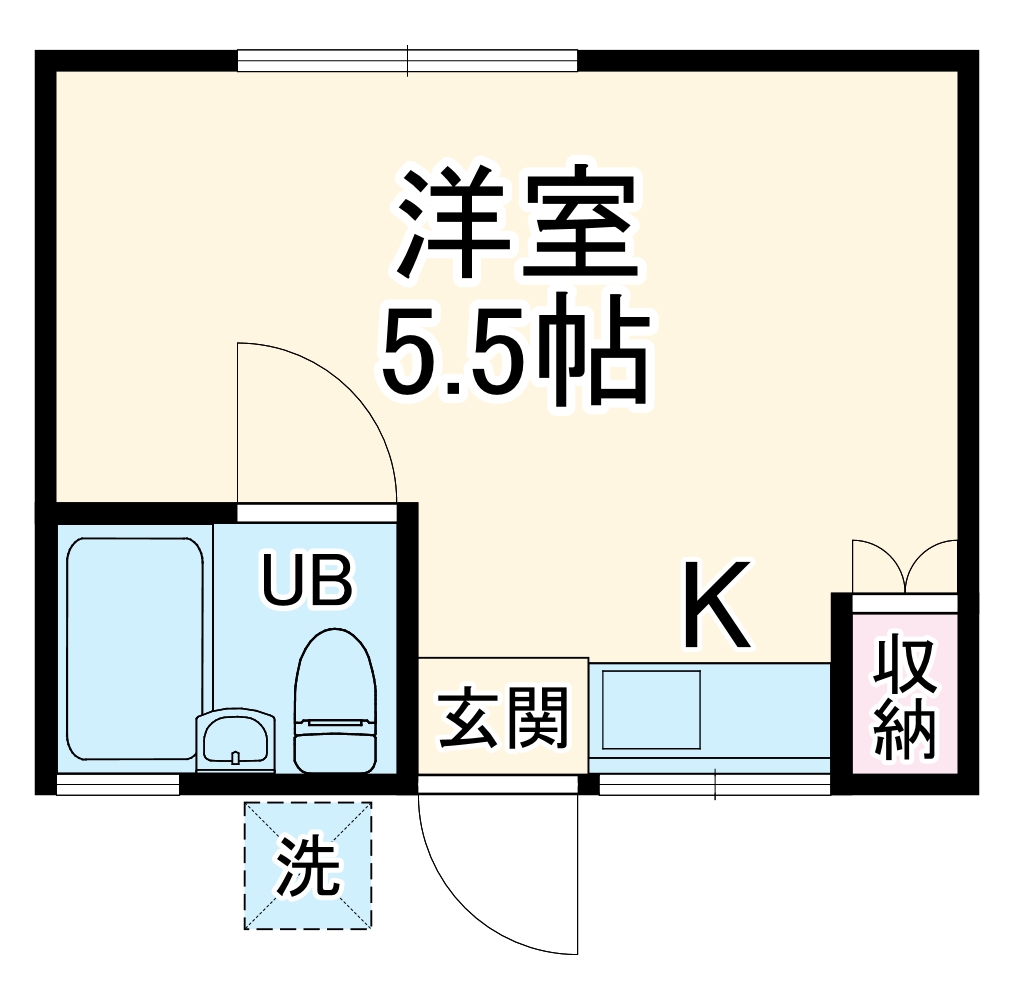 クィーン平瀬Ⅰの間取り