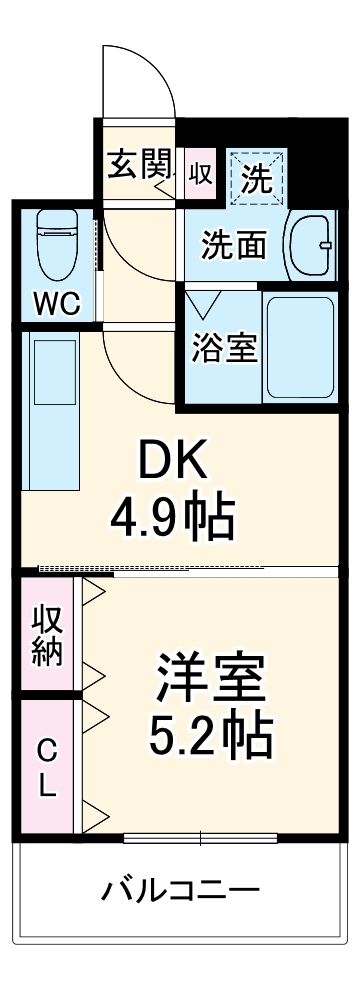 CITY SPIRE 鶴見の間取り