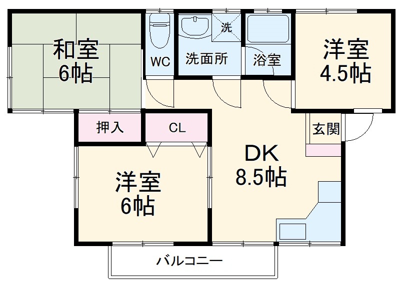 メゾン・エフの間取り