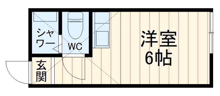 ユナイト川崎エスパーニャの間取り