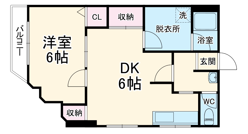 メゾンコーヤマの間取り