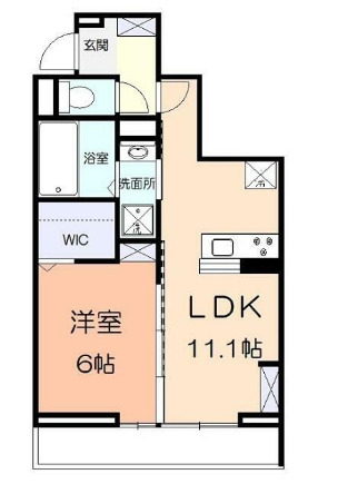 サンパティーク矢部の間取り