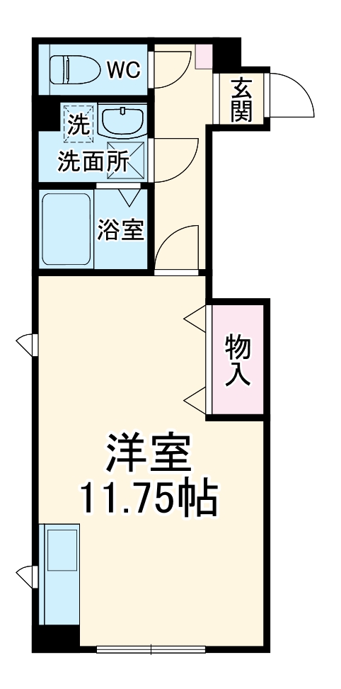 パルモア東大宮の間取り