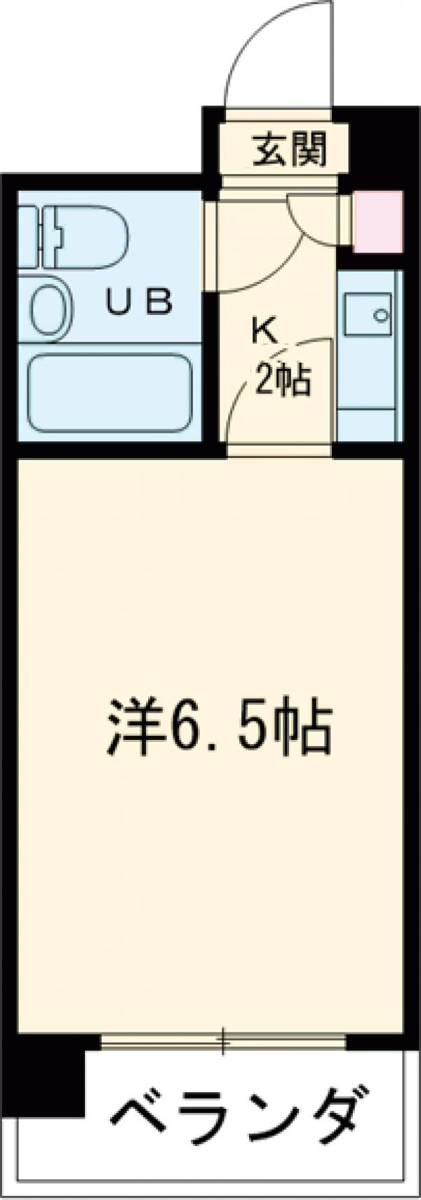 スカイプラザ松原の間取り