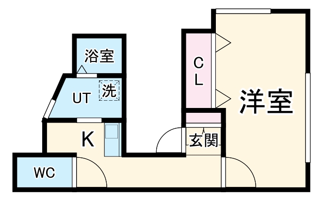 今福西の完工年月(1984年12月)築の賃貸マンションの間取り