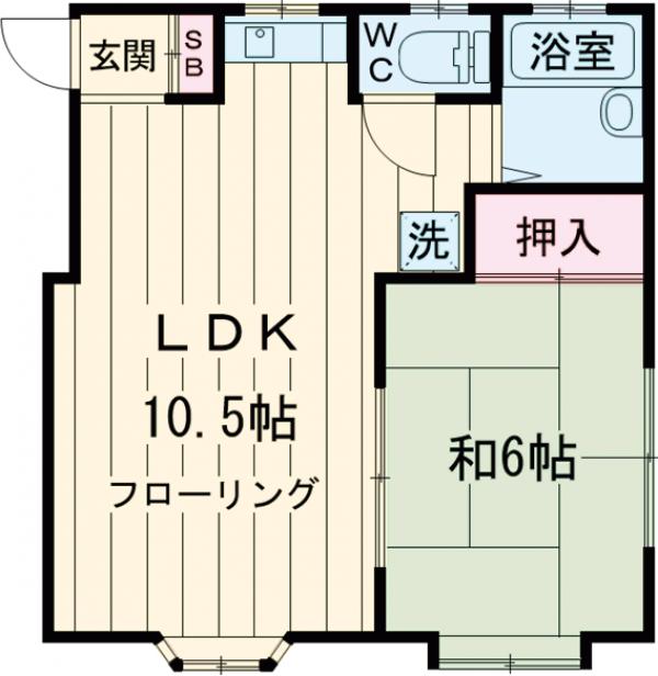 サンシティーの間取り
