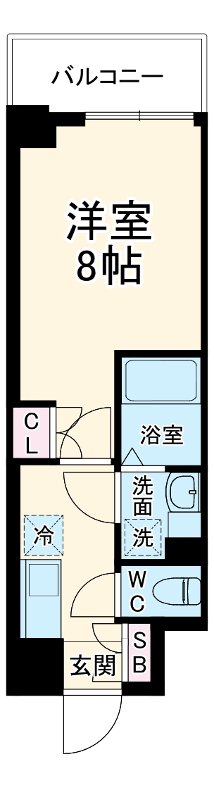 Alivis浦安の間取り