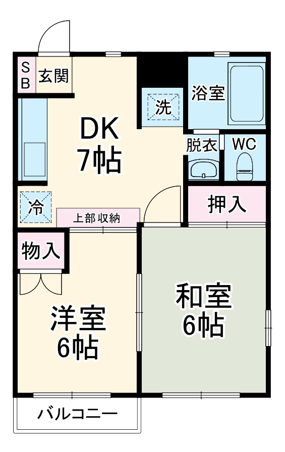 アネックスミワの間取り