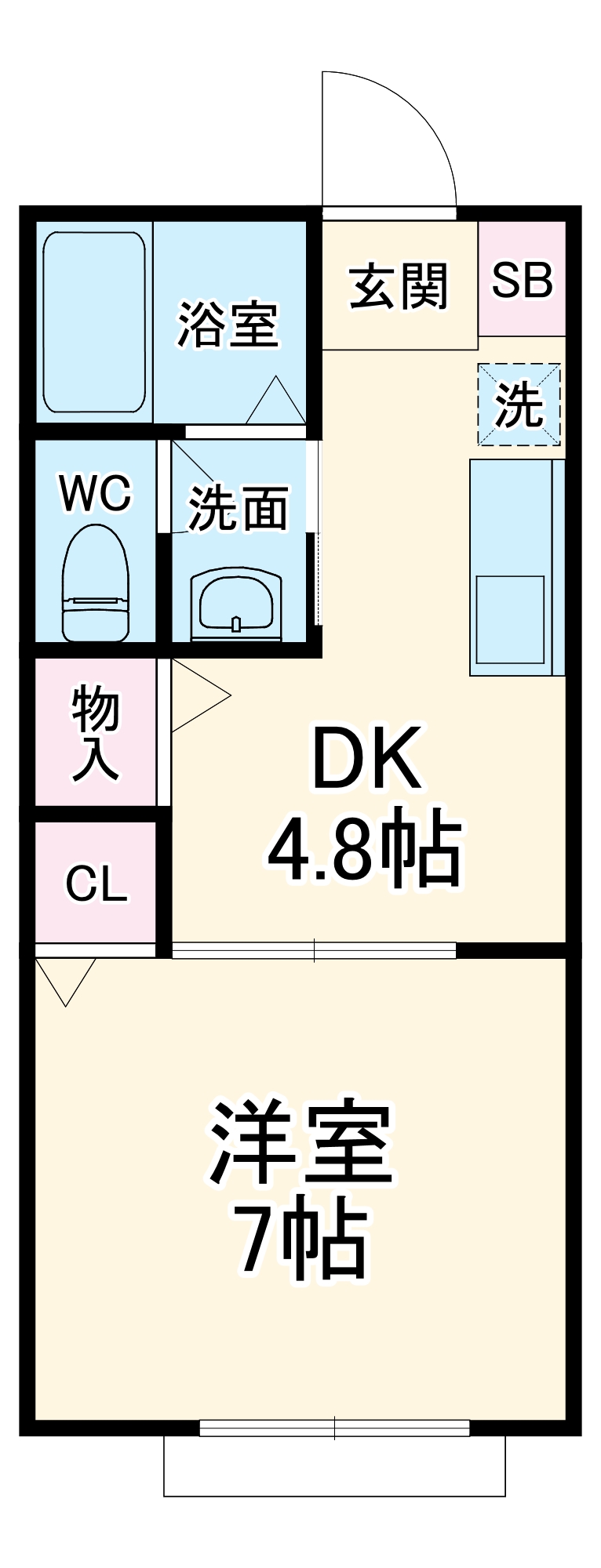 ウィステリアの間取り