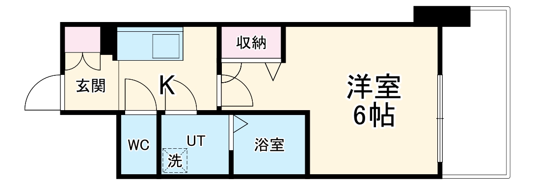 ワールドアイ大阪West Gateの間取り