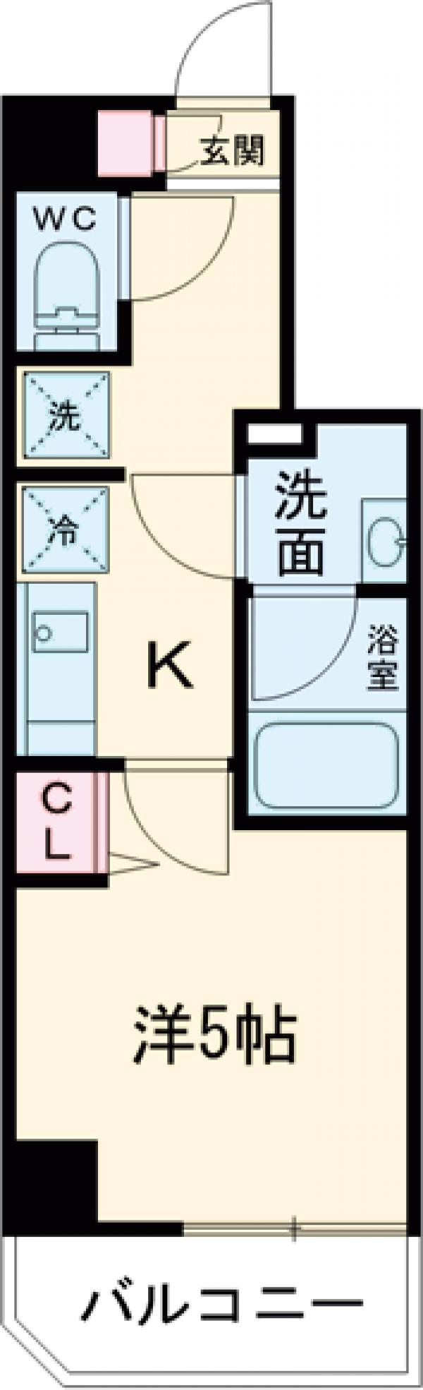 クレヴィスタ高円寺の間取り