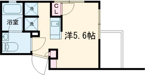 ミレドゥーエ下北沢Ⅰの間取り