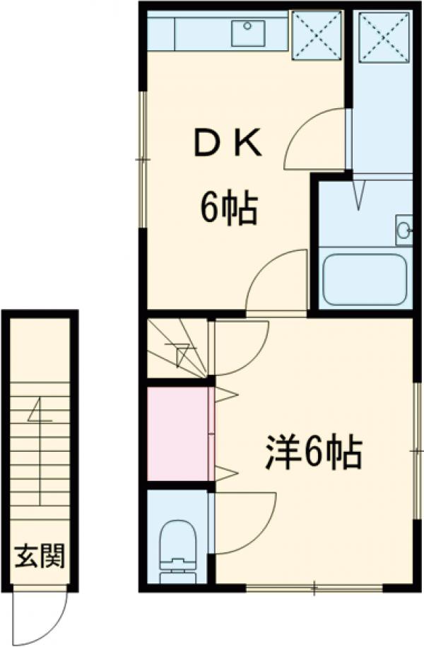 ウィング古屋Ⅱの間取り